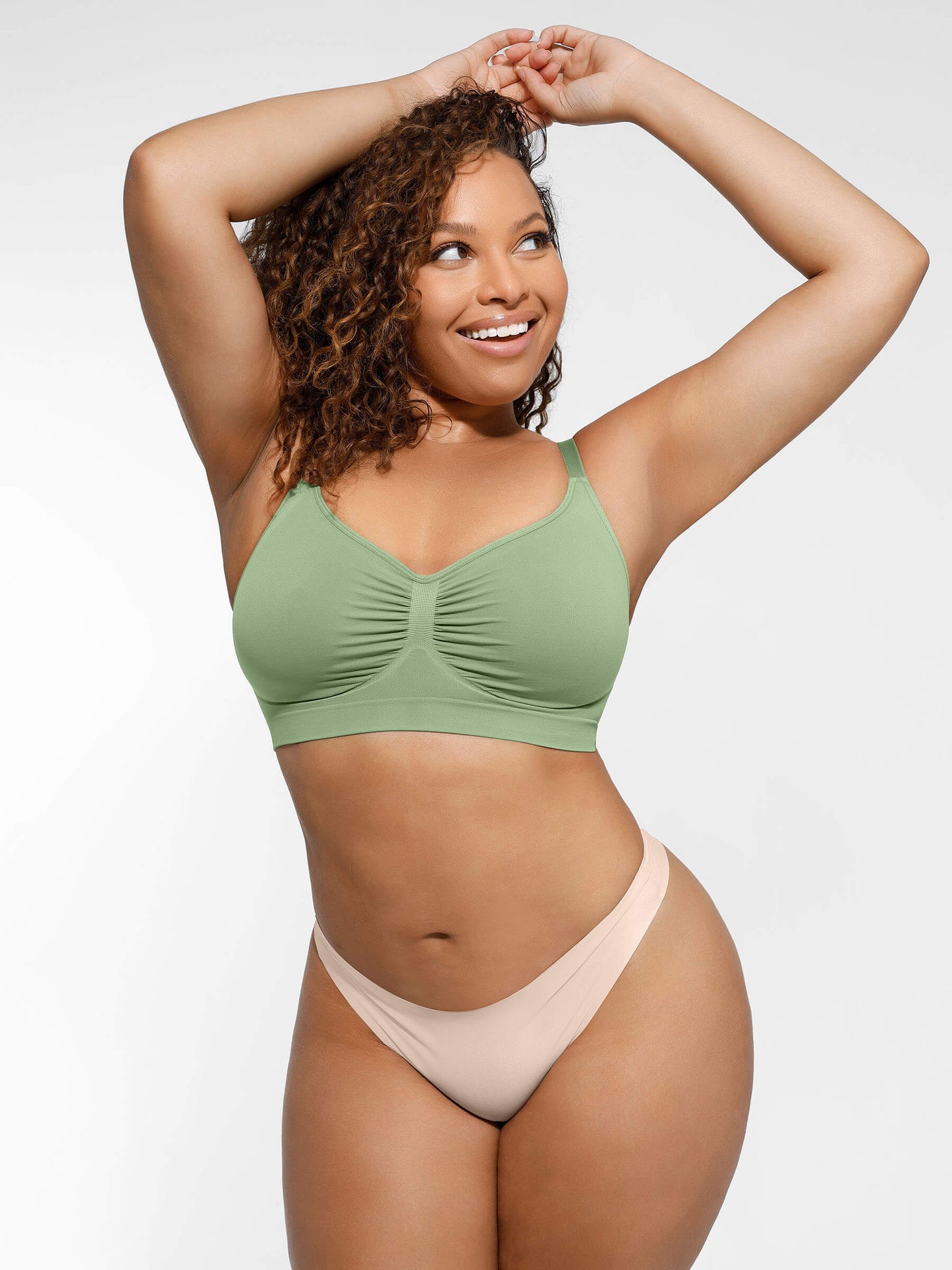 BRYSHA® Smooth Seamless Comfort Wireless Bra