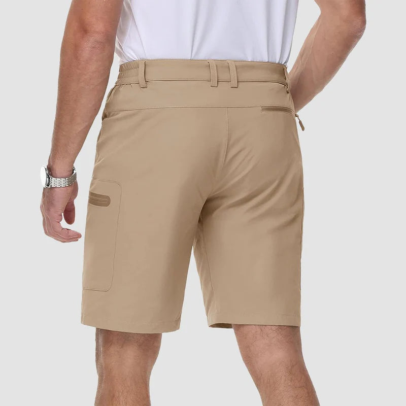Men's Hiking Cargo Shorts with Zipper Pockets