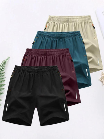 🩳 4-Pack | Men’s Athletic Shorts – Ultimate Comfort, Style & Everyday Versatility