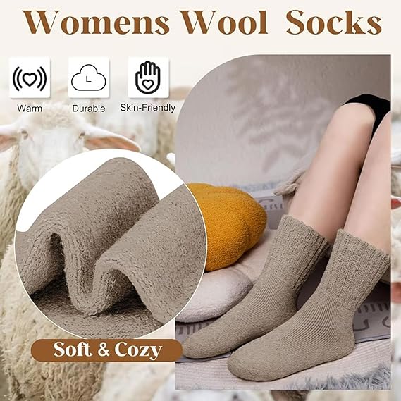 Women's Solid Mid-calf Socks