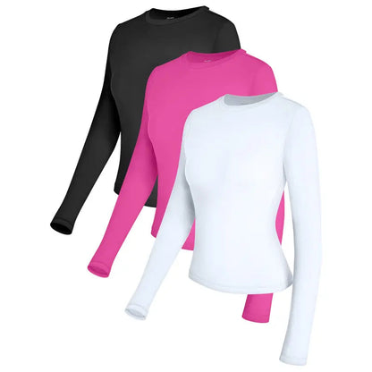 Brysha® Women's 3-Piece Long Sleeve Shirts