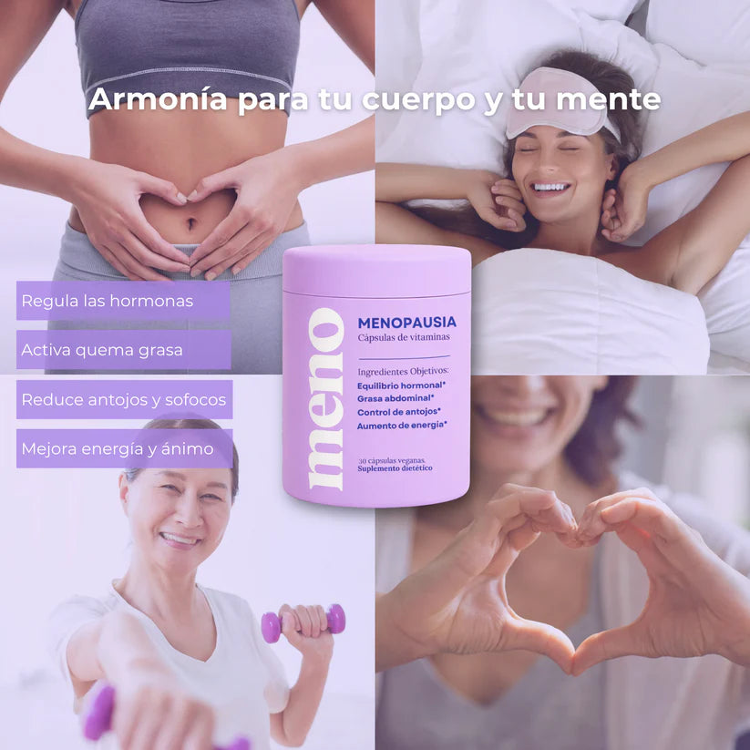 MENO® l Cápsulas Adelgazantes Menopausia