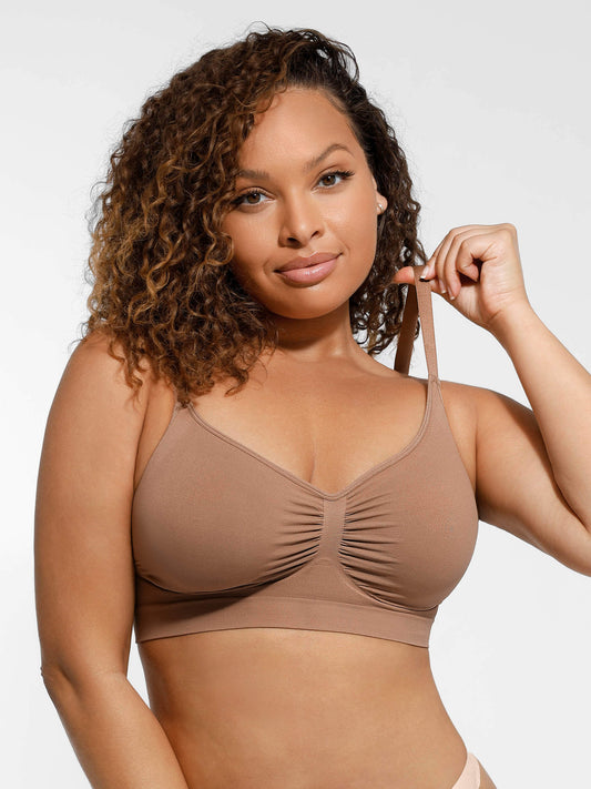 BRYSHA® Smooth Seamless Comfort Wireless Bra