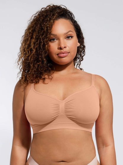 BRYSHA® Smooth Seamless Comfort Wireless Bra