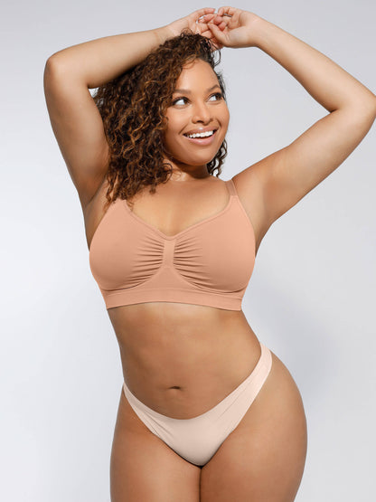BRYSHA® Smooth Seamless Comfort Wireless Bra