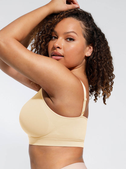 BRYSHA® Smooth Seamless Comfort Wireless Bra