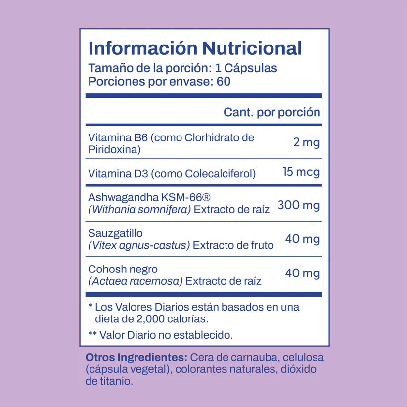 MENO® l Cápsulas Adelgazantes Menopausia