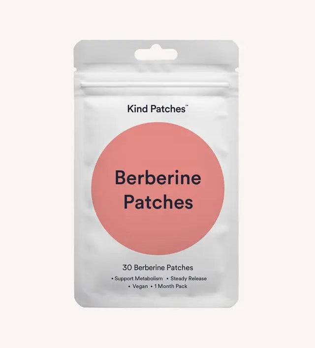 Kind Berberine Patches – 3 Pack | Vegan Metabolism Support (3-Month Supply)