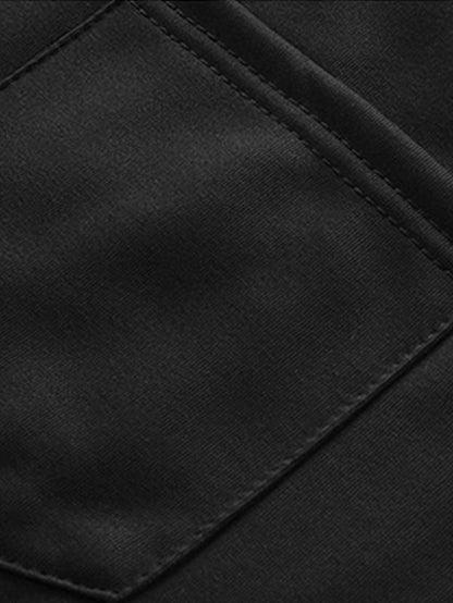 Men's Winter Thick Warm Hooded Sweatshirt And Pants Two-Piece Casual Set