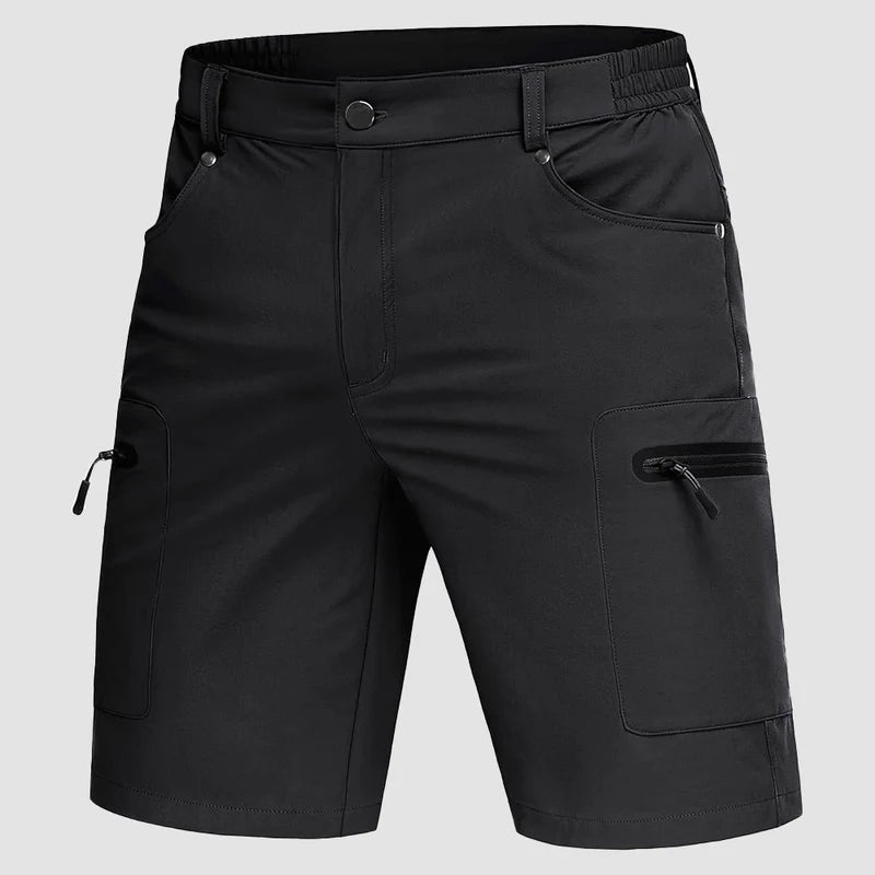 Men's Hiking Cargo Shorts with Zipper Pockets