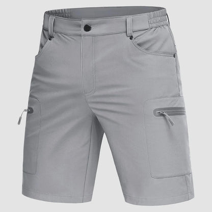 Men's Hiking Cargo Shorts with Zipper Pockets