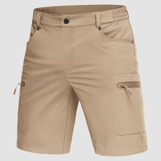 Men's Hiking Cargo Shorts with Zipper Pockets